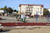 Budowa placu zabaw w Janikowie